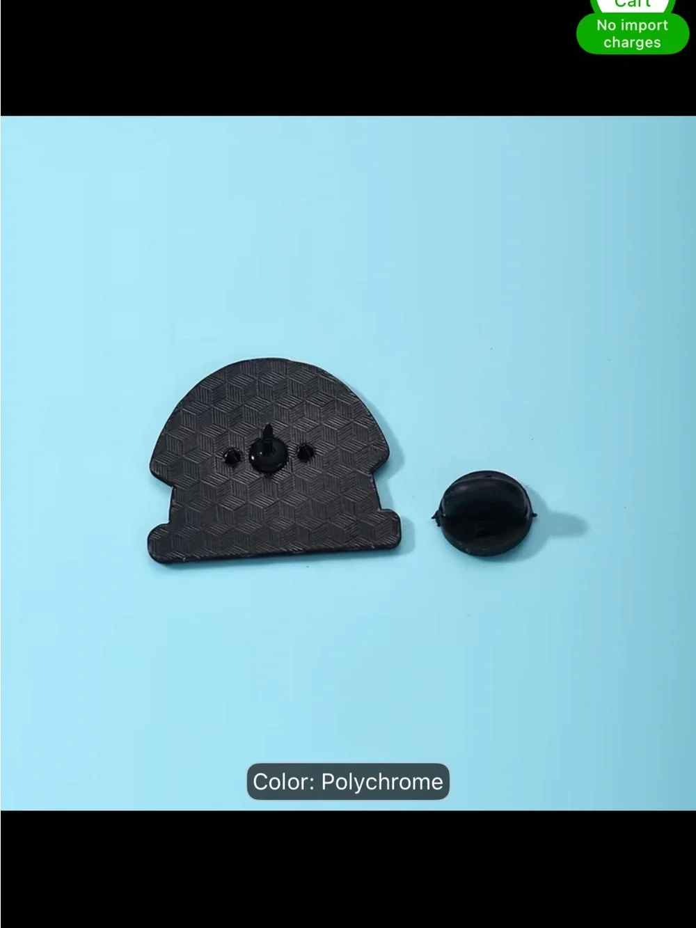Polychrome Cat Enamel Pin - 'At Least All The Trauma Made Me Hilarious'